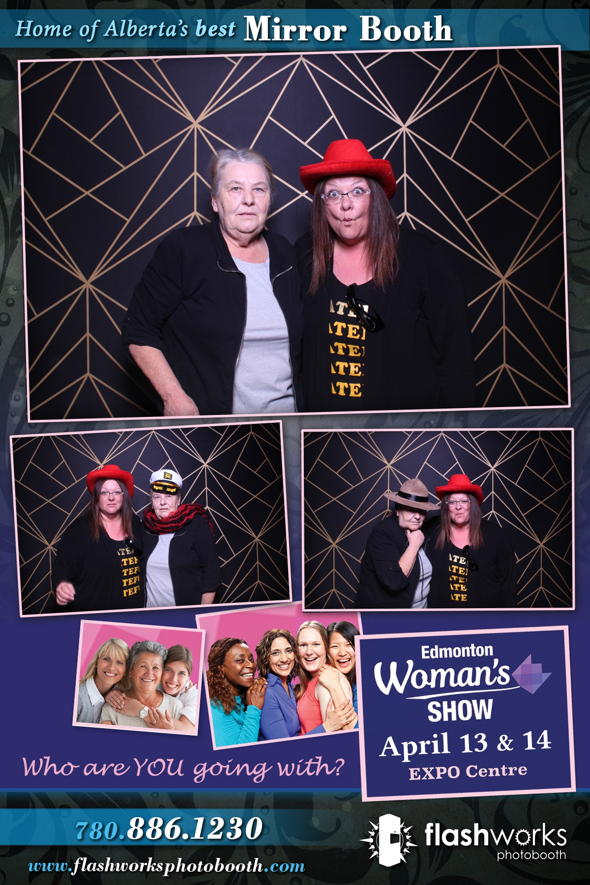 Spring Edmonton Woman's Show 2019 | View more photos from the event at gallery.flashworksphotobooth.com/u/FlashworksPhotoboothInc/Spring-Edmonton-Womans-Show-2019
